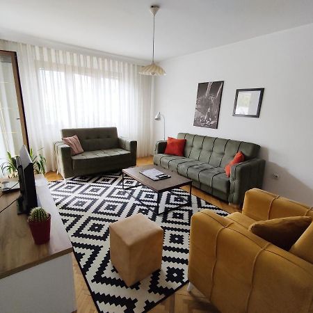 Central Spacious Apartment In 普里什蒂纳 外观 照片