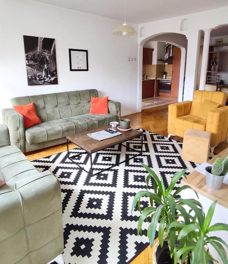Central Spacious Apartment In 普里什蒂纳 外观 照片